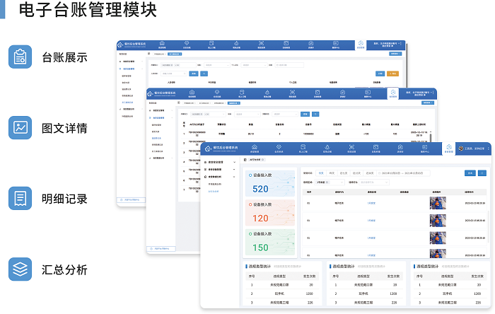 電子臺賬系統